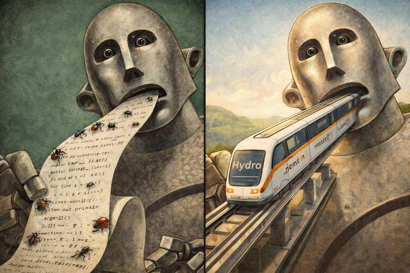 Coding Agents Meet Distributed Reality